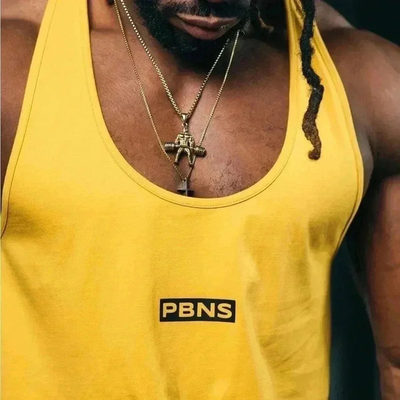 Alphalete PBNS Mustard Yellow Tank size XXL EUC - Picture 2 of 9